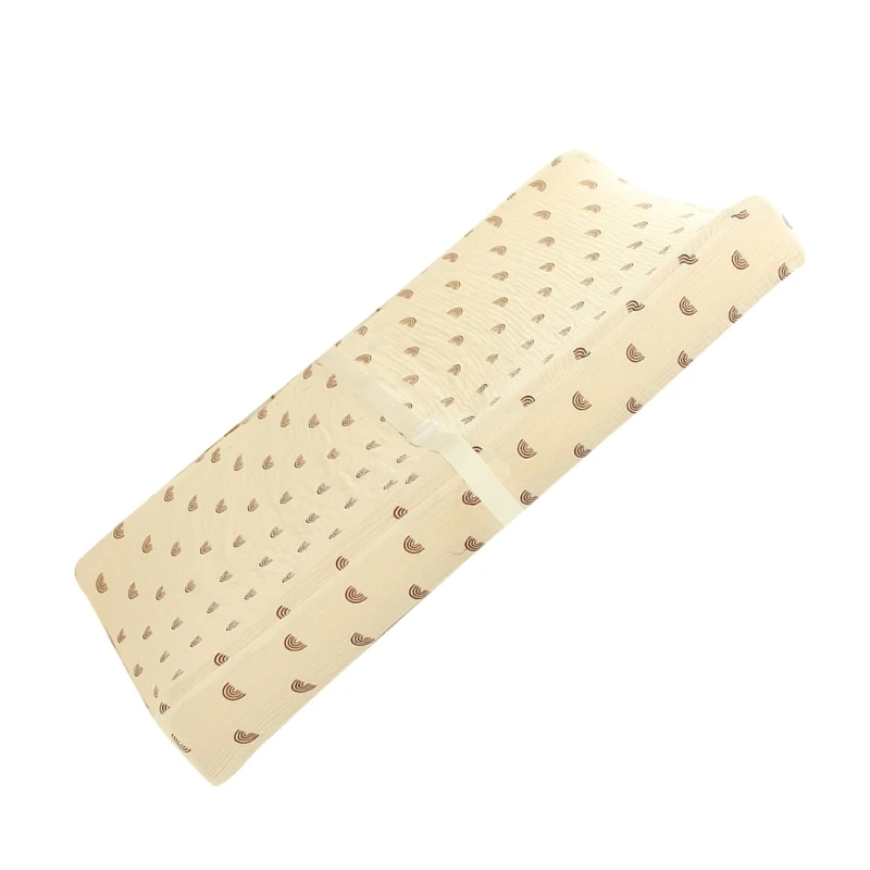 Breathable Baby Changing Table Pad Cotton Foldable Baby Changing Station Pad