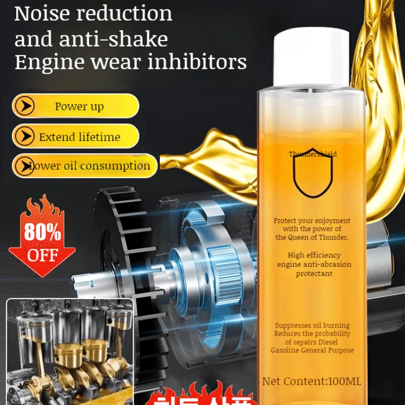 Engine Oil Antiwear Additive High Efficiency Antiwear Protector Noise Inhibitor Strong Cure Combustion Inhibitor Additive