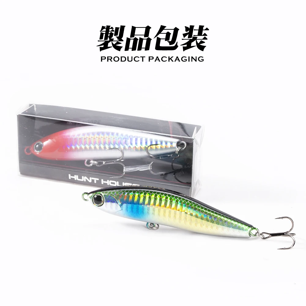 Hunthouse Pencil Fishing Lure Sinking Hard Bait Long Casting