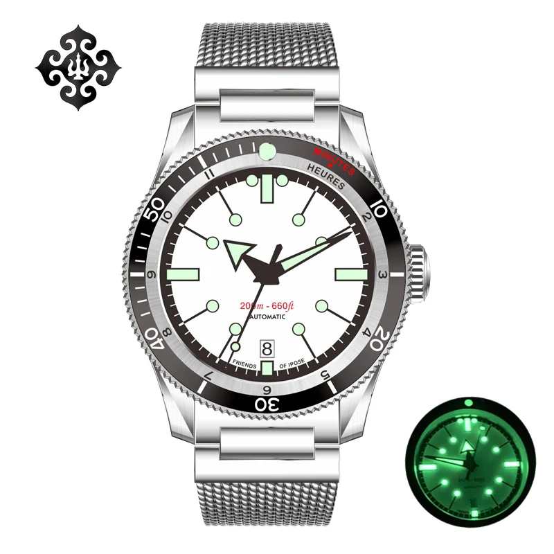 Automatic Mechanical Watches Automatic Watch Men Pt5000 San Martin Watches Gmt Mechanical
