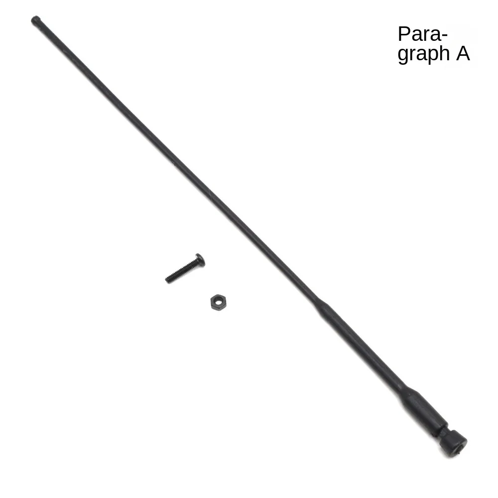 Langlebige RC-Raupen antenne simulierte schwarze Signal leitung Kunststoff-Upgrade-Teile RC-Autozubehör für Trx4 scx10 rc4wd – Detail 5