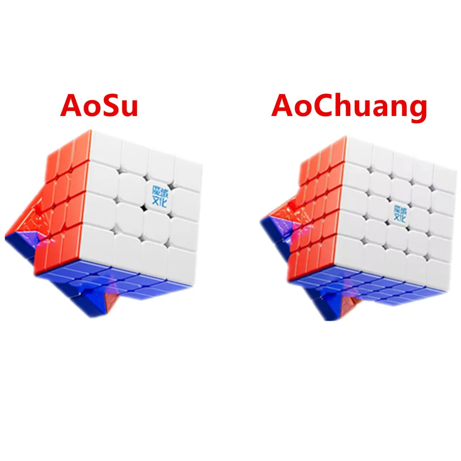 Moyu Aochuang V6 5x5 - Cubo Magnético De Velocidad Con 96 Imanes, Edición Single-Track, Stickerless Y Regulable, Ideal Para Competidores