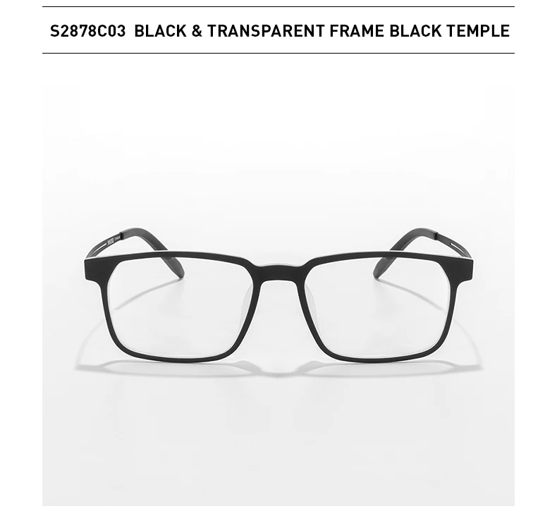MERRYS DESIGN Männer Reines Titan Ultraleicht Und Bequem Unisex Brillen Rahmen TR90 Rahmen Brillen Optik Rahmen S2878 – Detail 13