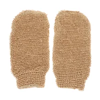 2 PCS Jute Bath Gloves Scrubbing Towels for Body Shower Hand Cleaning Washing Tool 1