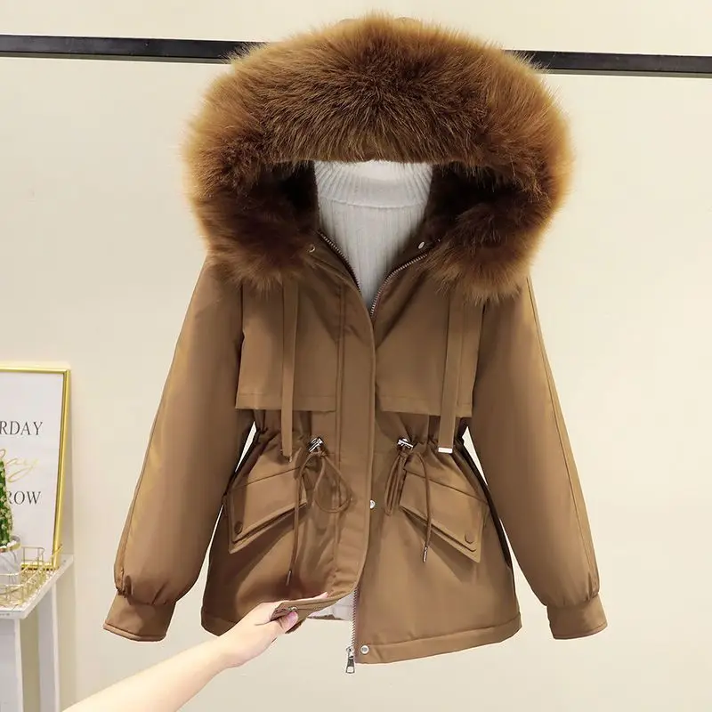 Autumn and Winter New Korean Version Loose Thickened Jacket Short Cotton Coat Fashion Cotton Coat Women's Coat
