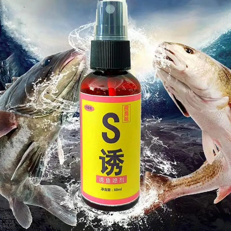 Fish Attractant Fishing Lures Fishing Accessories Fish Attractant Freshwater Bass Fishing Lures For Freshwater Attractant Enhancer Liquid Spray Hold Fish On Longer