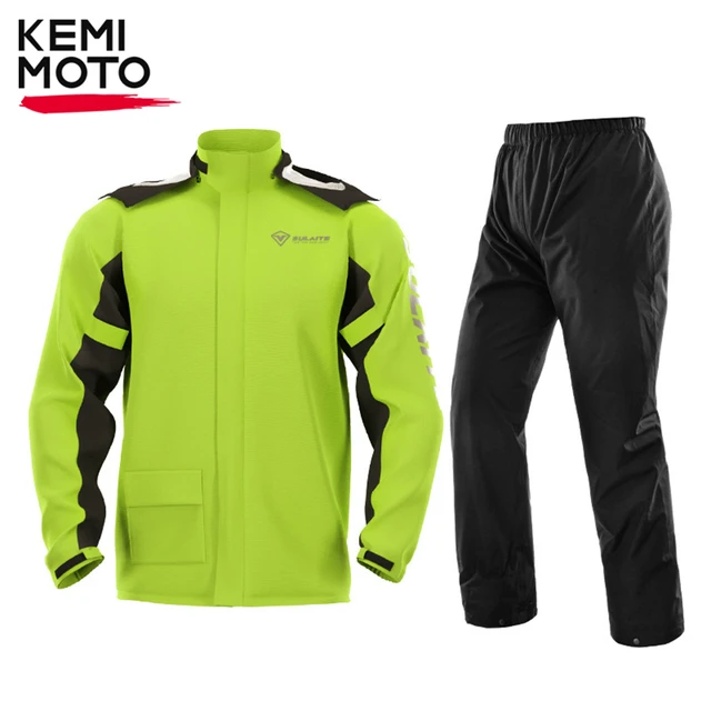 남성용 오토바이 스플릿 방수 재킷 바지, 모터크로스 레인 코트, 모토 라이더 레인 코트, 통기성 의류