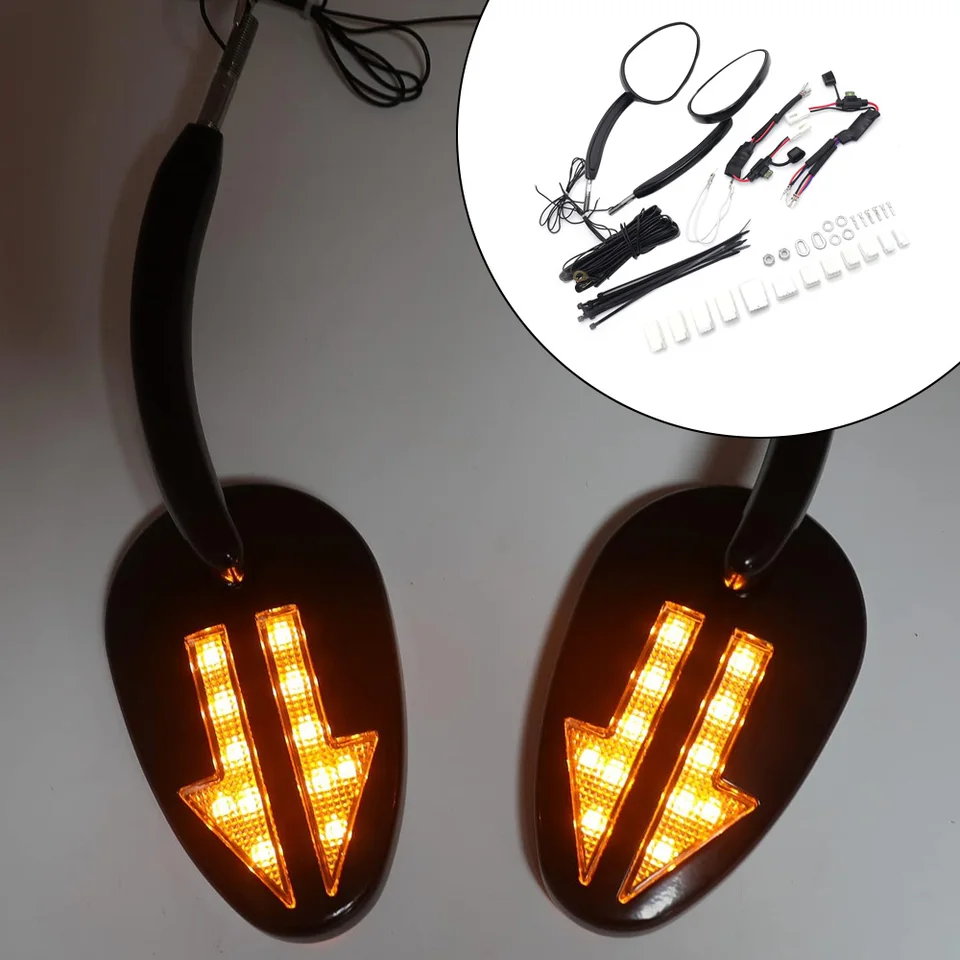 Fanale Posteriore Indicatori Di Direzione Integrato Per Tribar Harley Davidson Street Glide