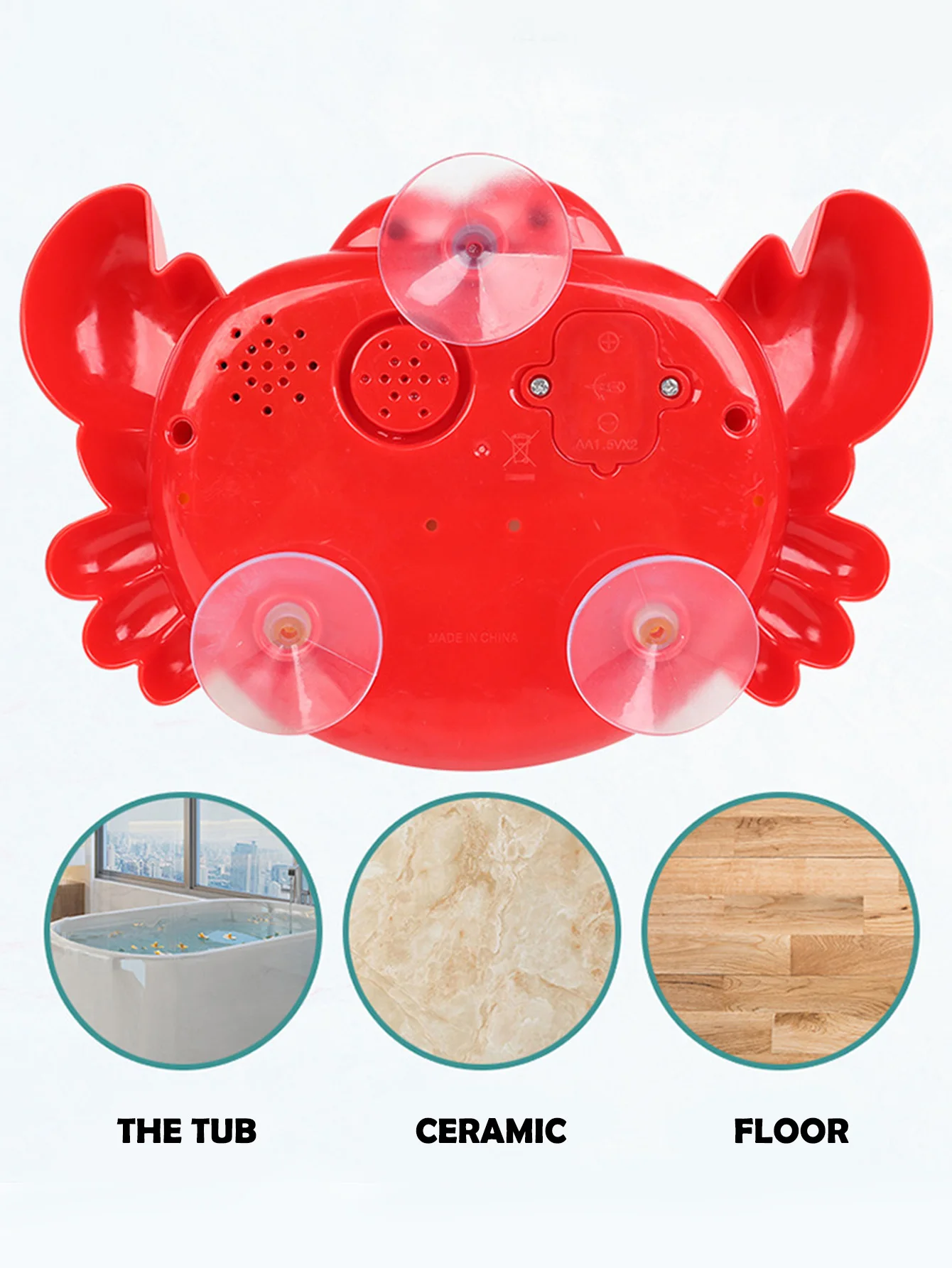 Giocattoli da Bagno per Bambini, Macchina per Bolle a Forma di Rana con Musica, Giocattolo Automatico per Bolle di Sapone per Vasca da Bagno, Regalo per Bambini - immagine 6