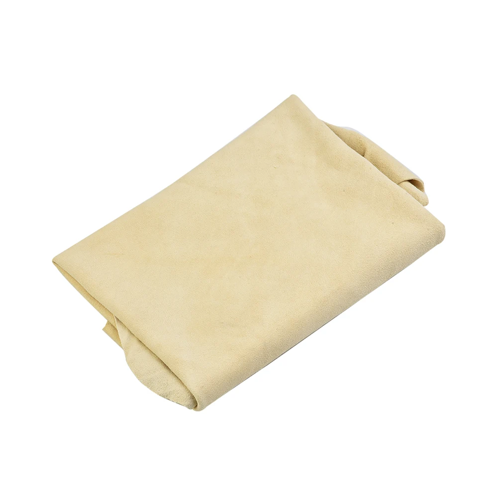 Car Cleaning Cloth Car Washing Towel Natural Chamois Leather Water Absorbent Quick Dry Towel Rag 1pc 70x40cm Maintenance Tools