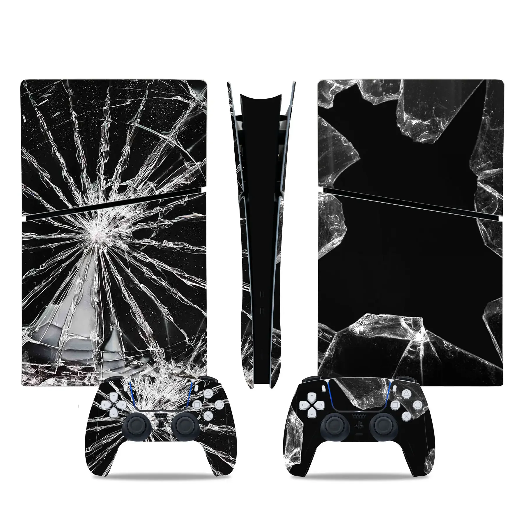 Per Ps5 Slim Digital Skin Sticker Decalcomania Cover Per Console E 2 Controller Nuovo Ps5 Slim Digital Skin Vinyl