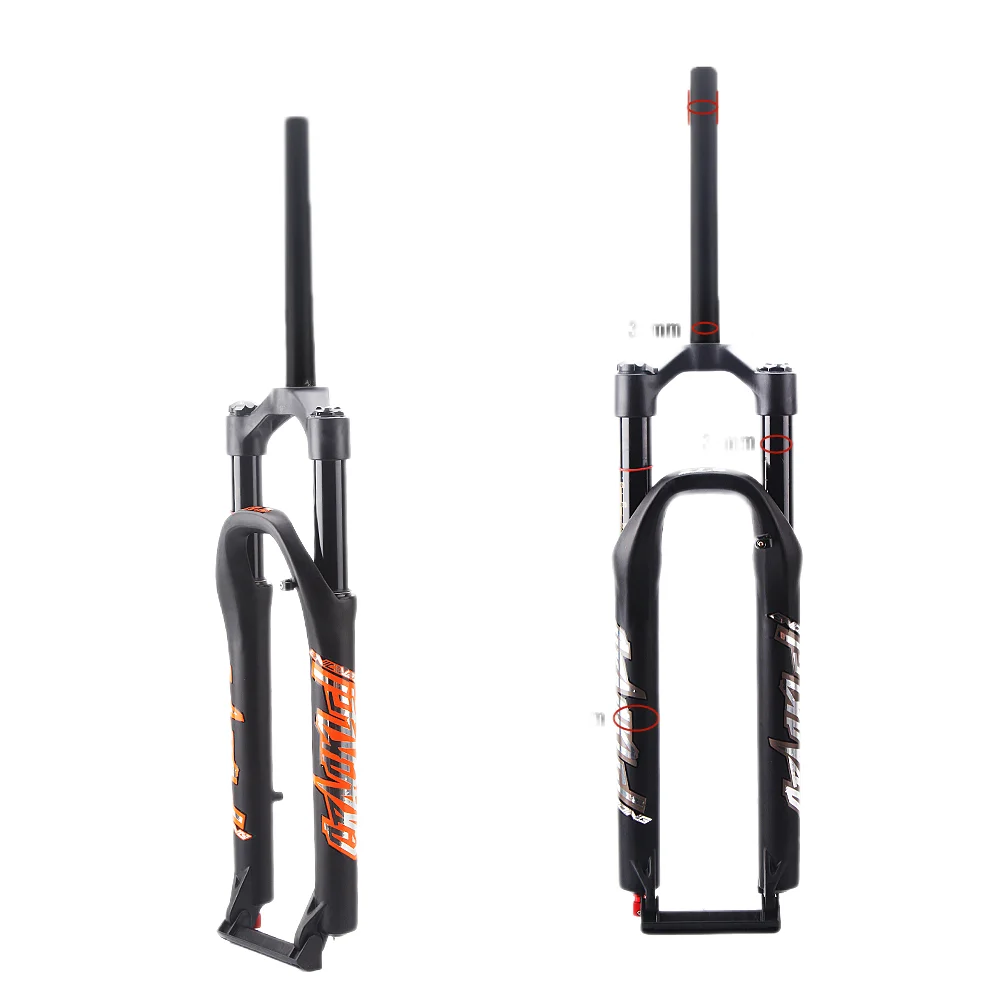 Zeroing Magnesium Alloy Air Fork Mtb Bicycle Fork 26/27.5/ 29er Inch