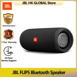 100% Original JBL Flip 5 Bluetooth Speaker, Ipx7 Waterproof Mini Portable Speaker, Outdoor,Complimentary Flip5 Storage Box