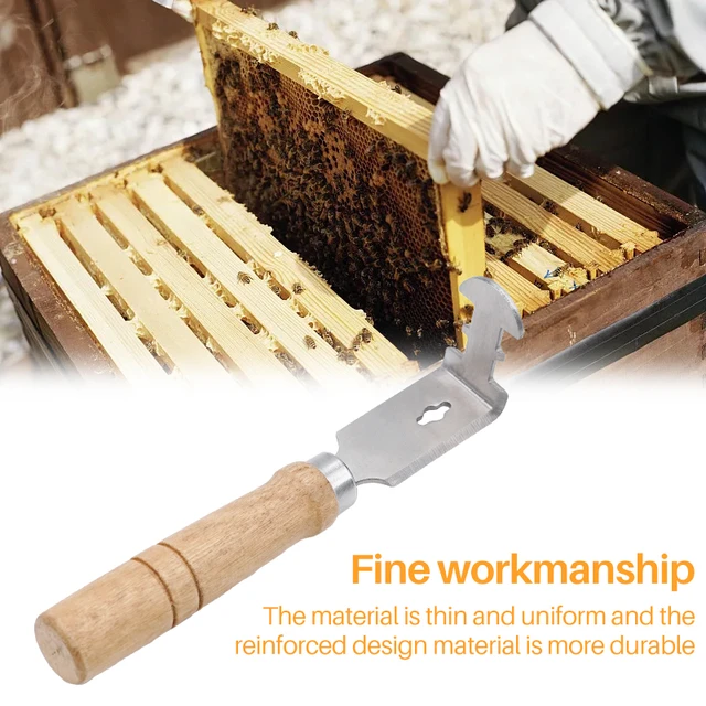 2-Pack Beehive Cleaning Hooks – Handy Beekeeping Tool For Hive Maintenance & Bee Feeding