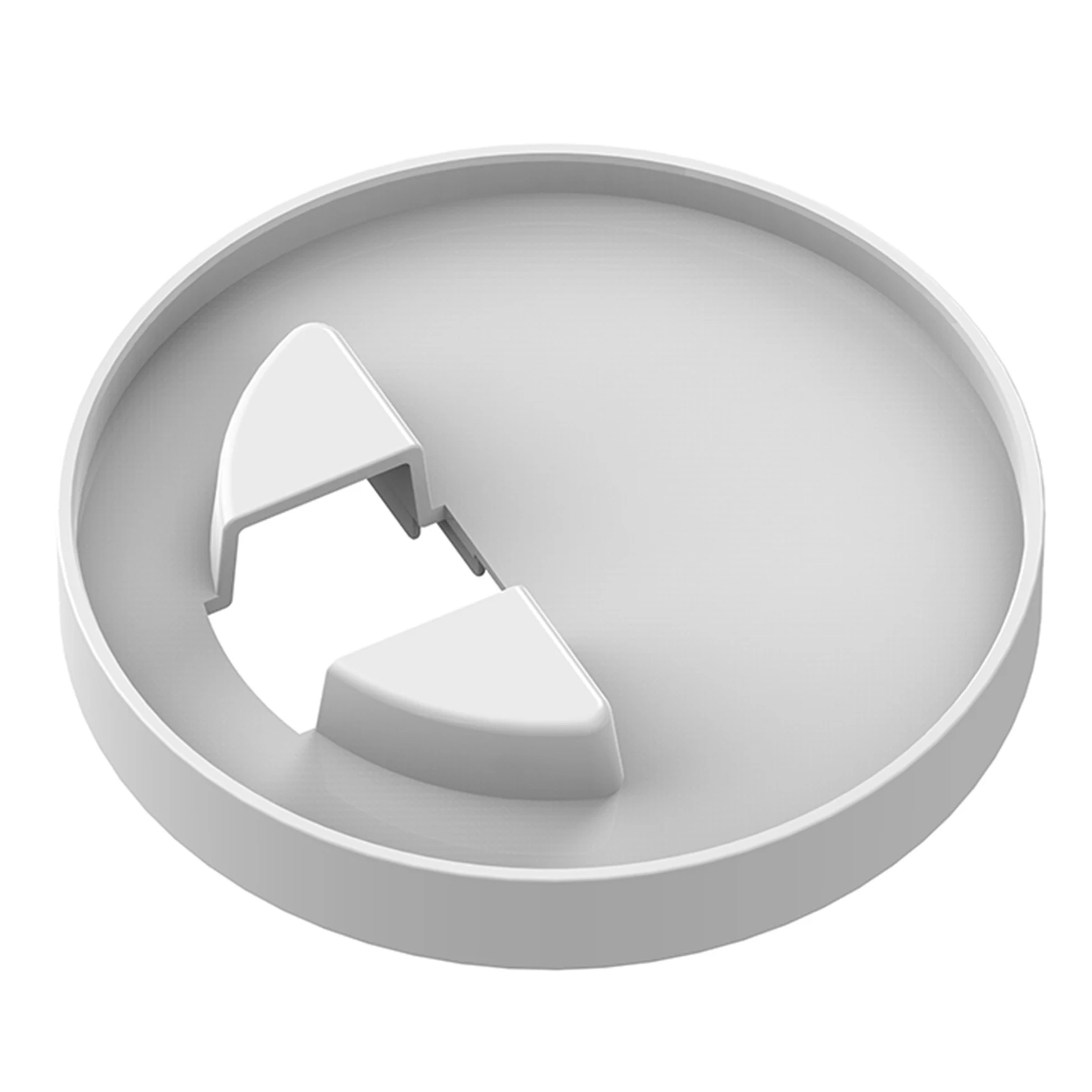 Per Amazon Echo Show 10 Staffa Di Base Supporto Per Cavo Di Alimentazione Senza Perforazione Per Echo Show 10 (Bianco)