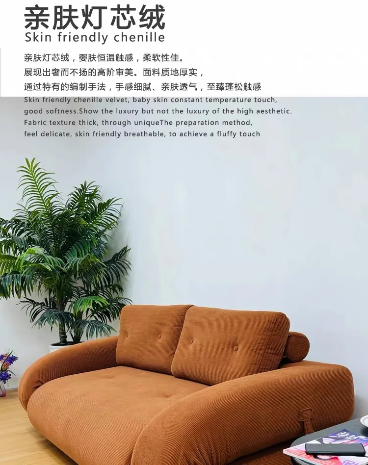 French Aesthetic Living Room Sofas Luxury Modern Multifunctional Ergonomic Living Room Sofas Elegant Premium Canapés Furniture