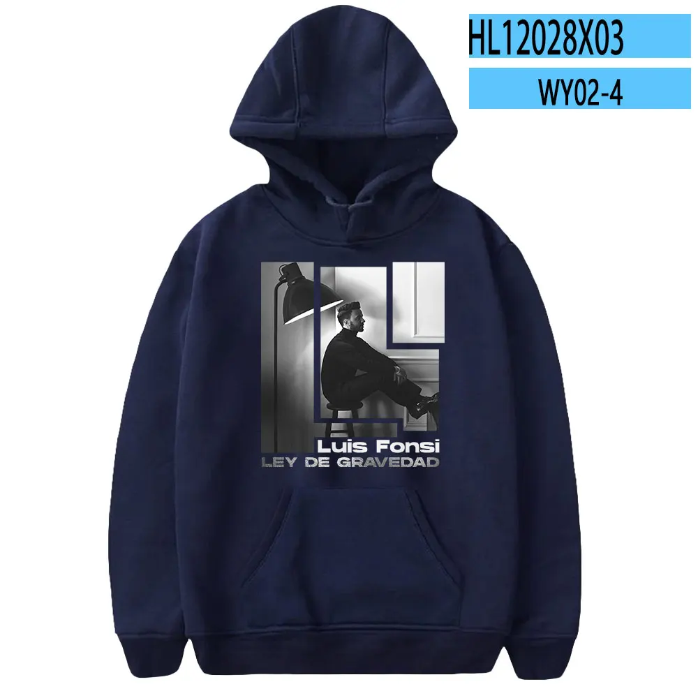 thumbnail image 1 of Sudadera con capucha de Luis Fonsi, sudaderas con capucha para hombres y mujeres, sudaderas de moda de estilo callejero, sudaderas con capucha de manga larga para cantantes, 1 of 5