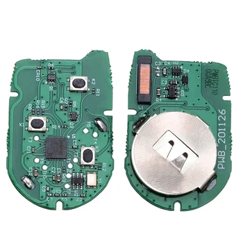 Keyforkess 433MHz 4D63 Chip P/N:6C1T15K601AG sostituzione 3 pulsanti telecomando portachiavi per Ford Transit WM VM No/con lama FO12 - KEYECU 433MHz 4D63 Chip P N 6C1T15K601AG sostituzione 3 pulsanti telecomando portachiavi per Ford Transit