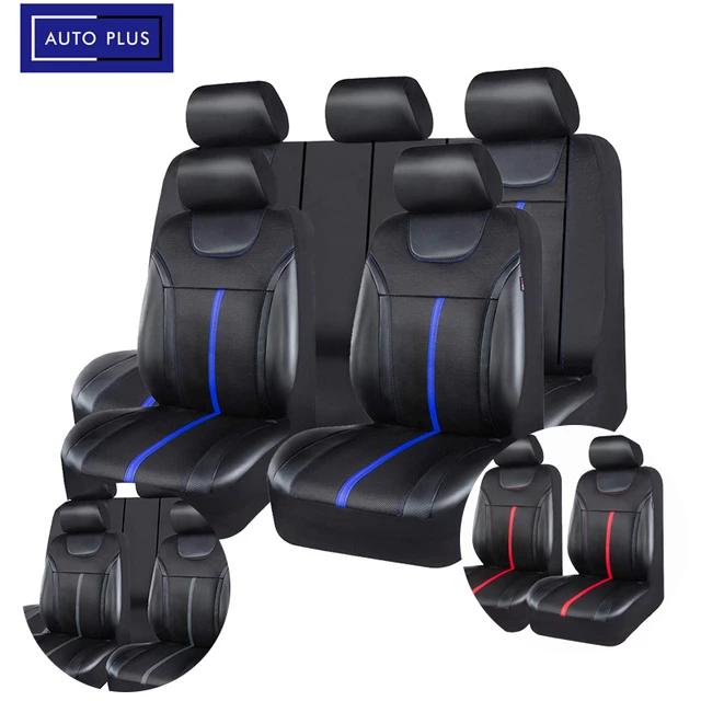  Fundas universales de asiento de coche para asientos  delanteros, funda de tela para asiento delantero de automóvil, fácil de  instalar, transpirable y lavable, fundas interiores universales para :  Automotriz