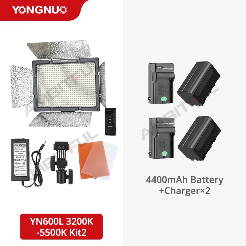 Led Video Light Yongnuo Yn600 | Yongnuo Photography Led Panel