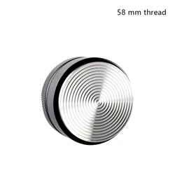CAFEMASY Adjustable Stainless Steel Espresso Tamper with Angled Slopes - Premium Barista Tool (58MM Thread)