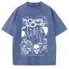 Summer My Chemical Romance Mcr Dead Men's T-Shirt Black Parade Punk Emo Rock Fashion Top Female Oversized T Shirt Clothing 4