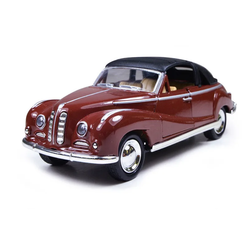 【Factory-direct】 1:32 alloy diecast cars model classic alloy vintage car toy minicar collection model retro art old car toys for boys gift.