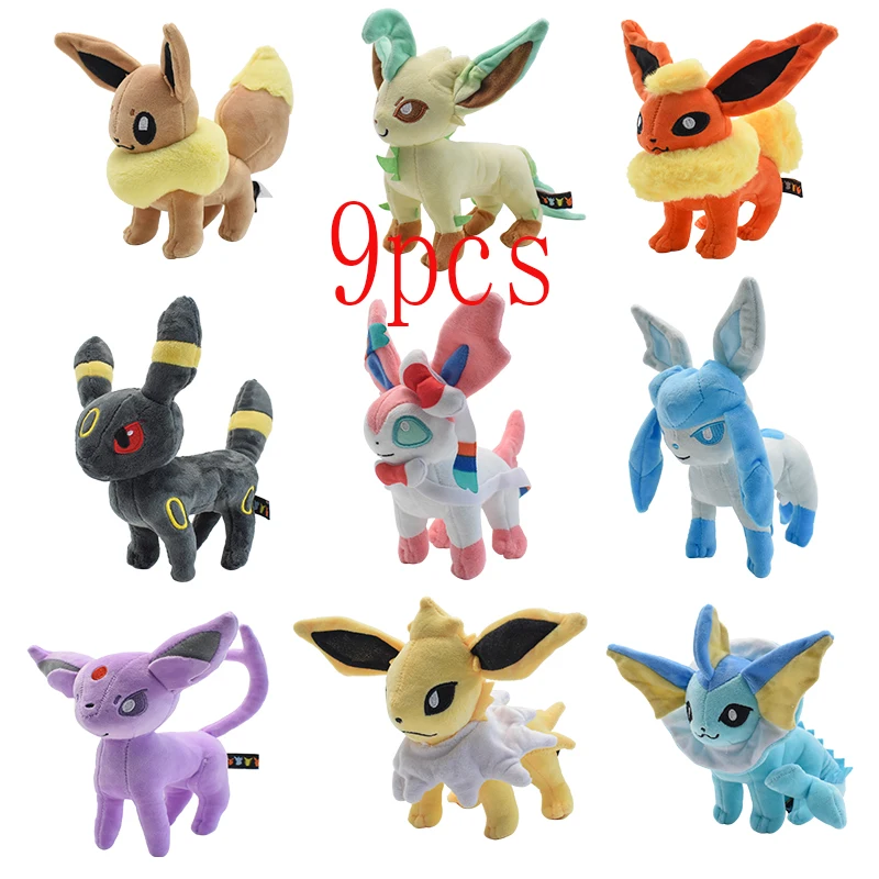 9-pcs-set-pokemon-eevee-plush-stuffed-toy-umbreon-espeon-glaceon-flareon-leafeon-vaporeon-jolteon-sylveon-toy-plush-collection
