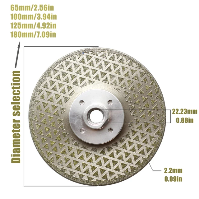 S&R Disco Diamantato 125 Per CEMENTO ARMATO, Granito, Pietra, Mattoni - Foto 6