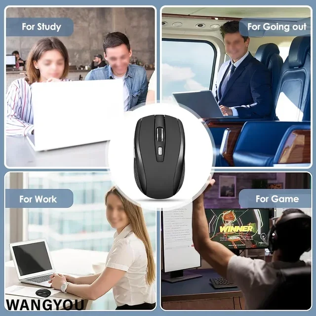 2.4G Silent Wireless Mouse 3