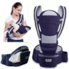 4 in 1 Multifunctional Baby Carrier with Hip Seat Baby Sling Wrap Portable Adjustable Infant Waist Carriers Breathable Bebe Bag 1