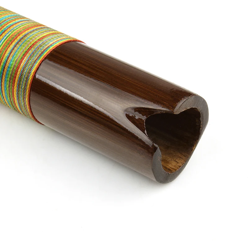 Quena Vertical Flute For Woodwind Instrument Indian Musical Instrument G Key Brown Dalbergia vertical flute