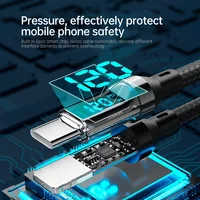 OOZCC Кабель для ЖК-дисплея ватт, кабель USB Type C для сверхбыстрой зарядки макс. 120 Вт для передачи данных, USB A — Lightning для IPhone14 Pro — изображение 4