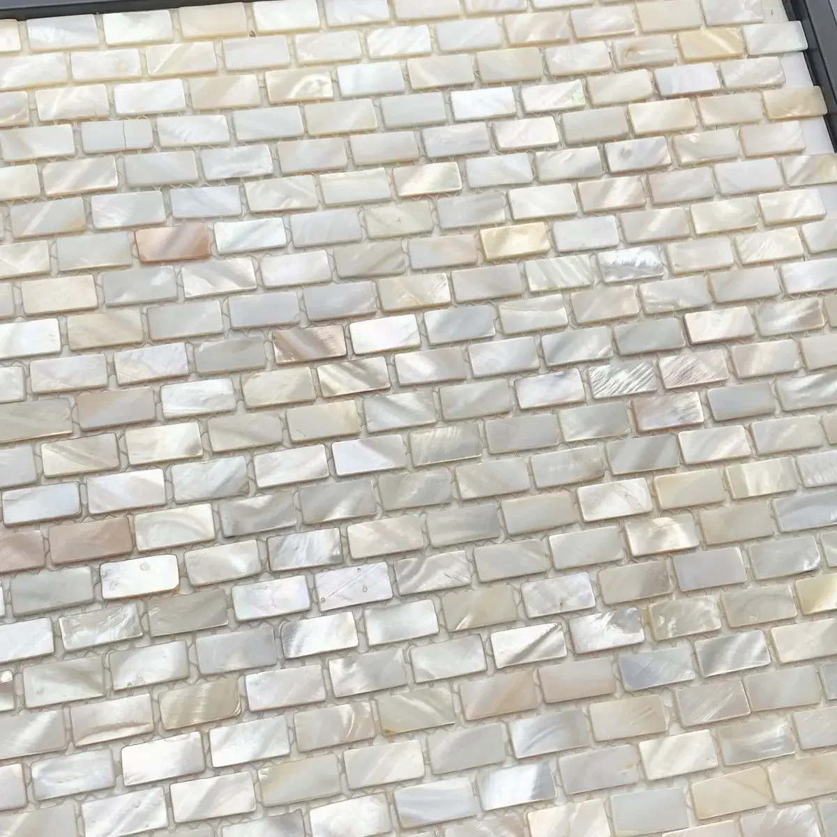 Mother of Pearl Natural Shell Mosaic Kitchen Backsplash Bathroom Background Shower Decorative Wall Tile Sheet mother pearl mosaic tiles