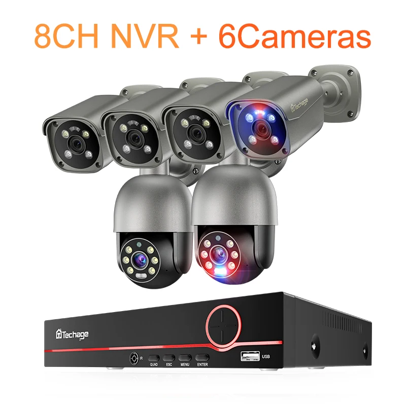 8CH 6Cameras
