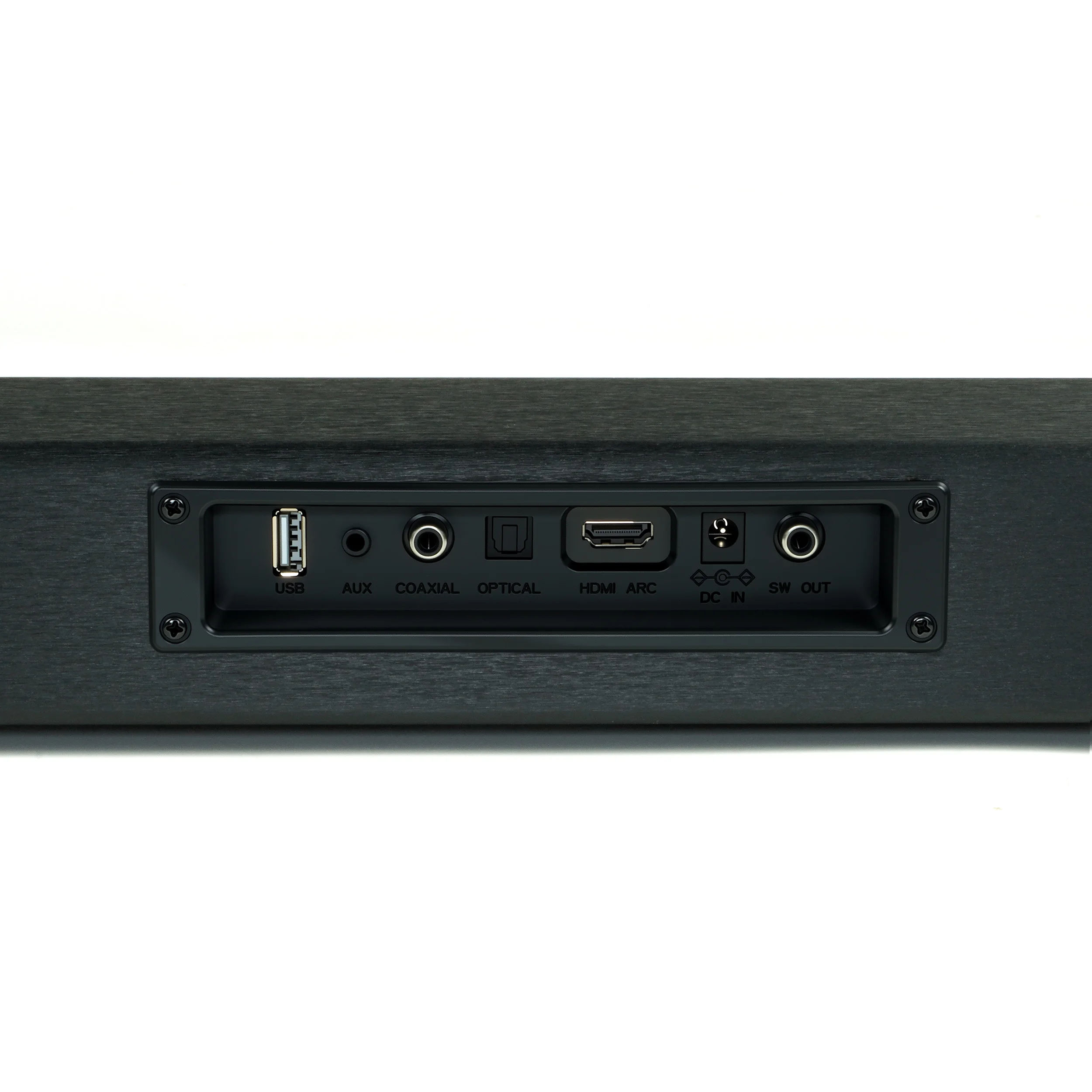 2.1 채널 6.5인치 서브우퍼 홈 시어터 사운드바 90W 하이파이 사운드 무선 USB Aux 입력