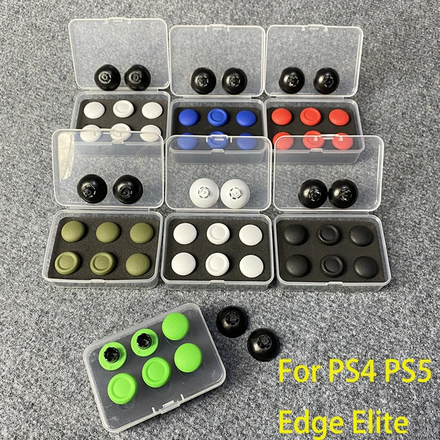 1Set For PS4 PS5 Edge Elite Game Controller Handle Metal High and Low Rocker Cap Paddle Paddle Back Button Replace Accessories 1Set For PS4 PS5 Edge Elite Game Controller Handle Metal High and Low Rocker Cap Paddle Paddle Back Button Replace Accessories