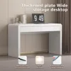 Computer and Gaming Desk with Drawers,  Kids' Writing Table, Three-Layer Lacquered Thick Wooden Board Work Desk 4