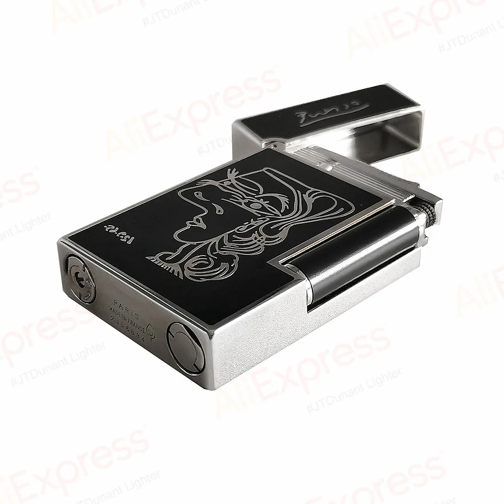 Ligne 2 Gas Lighter Picasso Copper Lacquer Smoking Tobacco Cigarette Accessories Man Gifts Limited Edition