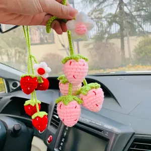  ZPINXIGN Strawberry Car Accessories for Women Interior