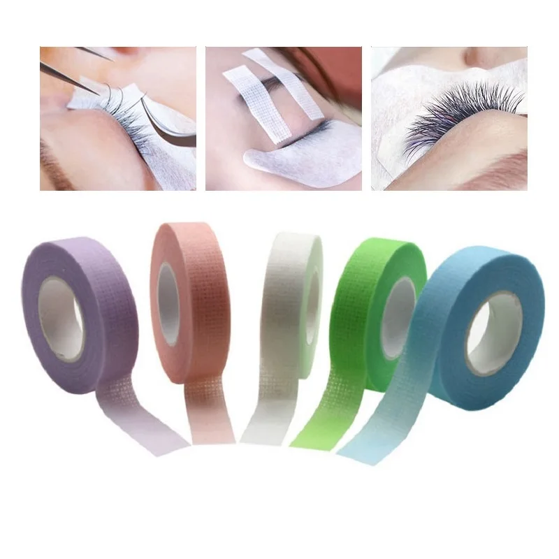 3/5rolls PE Medical Paper Tape Eyelash Extension Under Eye Pad