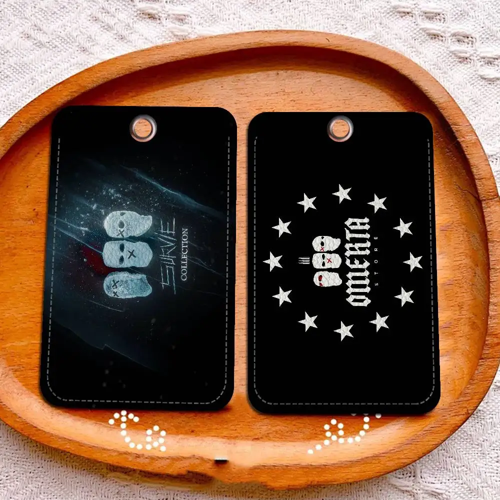 Cool Omerta Maes 사무용품 남성과 여성 신용 카드 열쇠 고리 학생증 ID 카드 소지자 자격증 소지자 카드