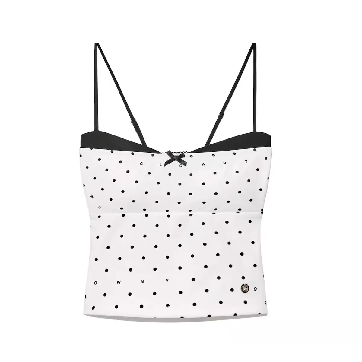 Tagkita Summer Slim Fit Strap Vest Women's Commute Sle  Knot Cotton ort Length  Color Outerwear Top