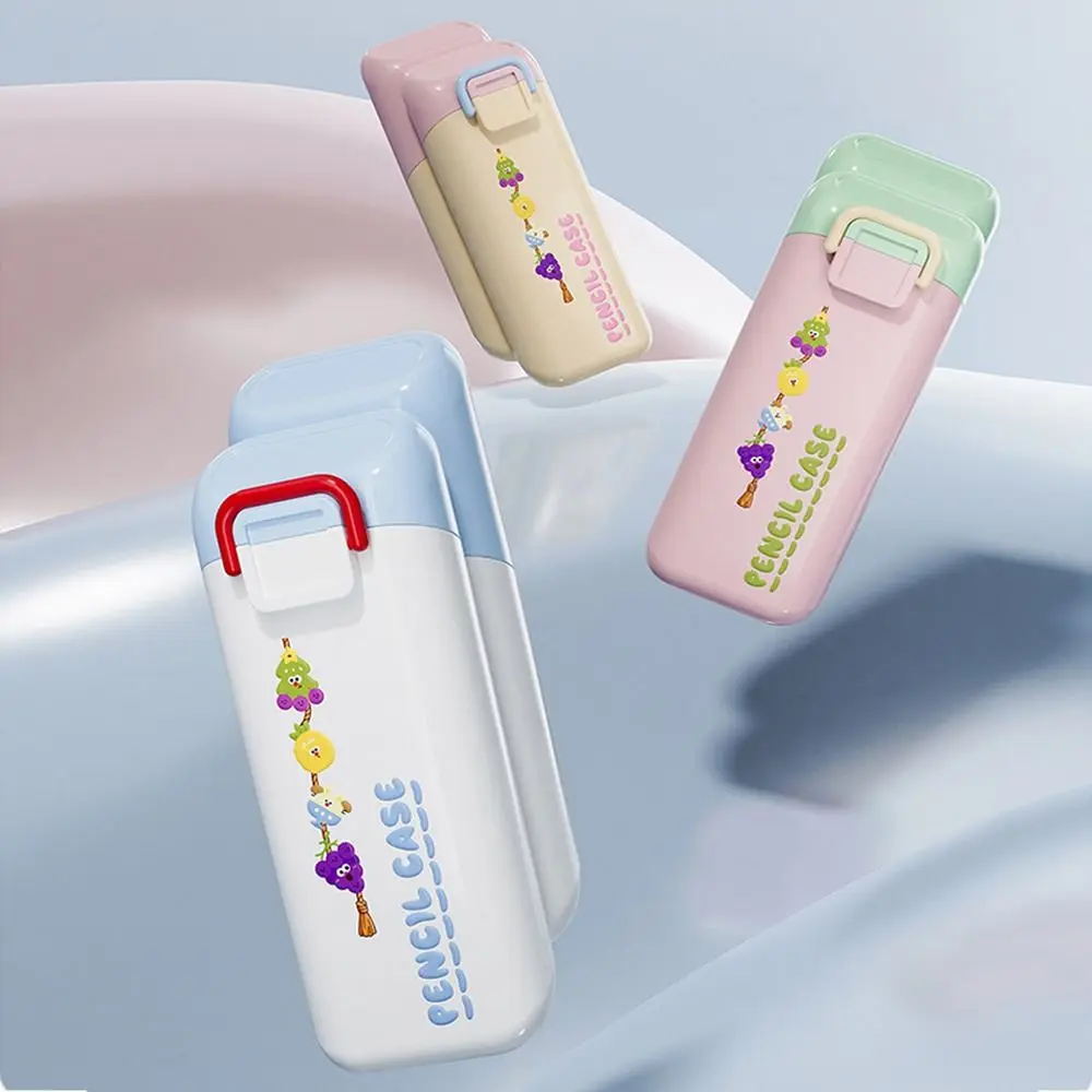 Creative Desktop Slanting Organizer - Cartoon Cosmetics Storage & Desk Pencil Holder