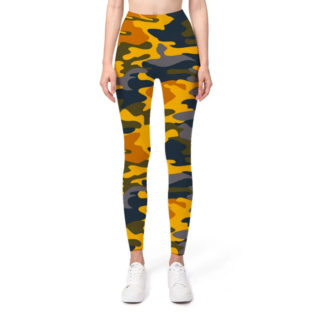

Camouflage Print Pants Sexy Leggings Women High Waist Seamless Leggings Sporty Girl Gym Yoga Pants Butt Lift Womens Clothing