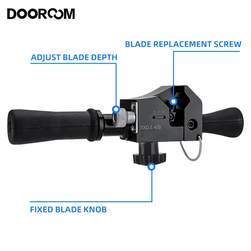 DOOROOM Rotating Stripper Cable Wire Stripping Pliers Skin Cable Stripping Tools Scissors Fiber Optic Crimper Cable Wires 2