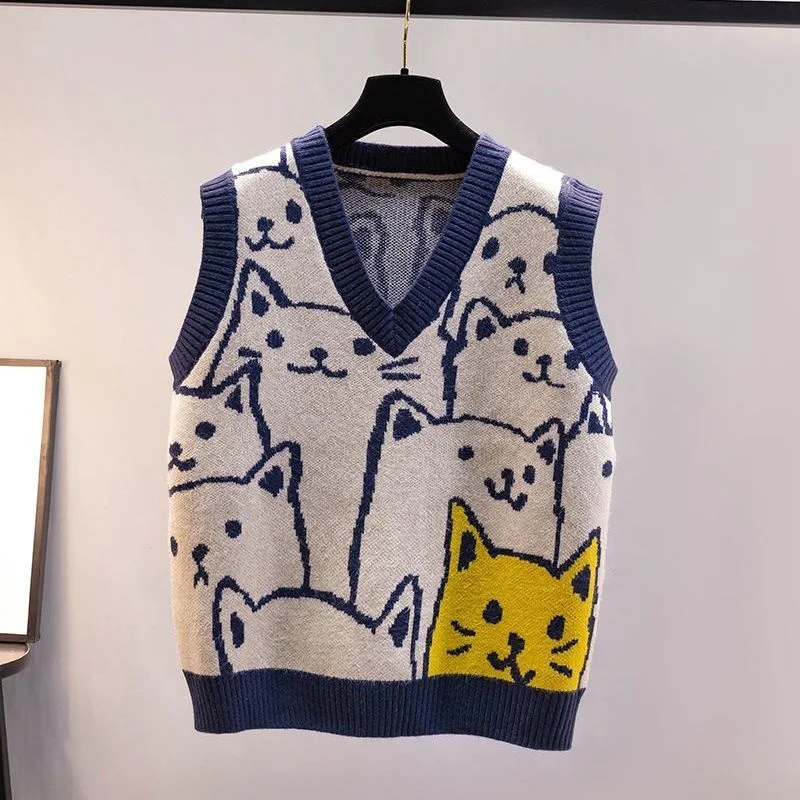 Carrot Neko Knit Vest main image 0