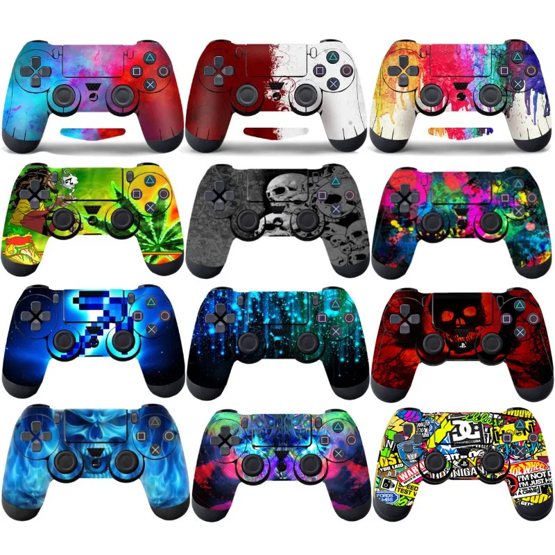 

Dust-proof Protective Decal Skin Sticker For SONY PlayStation 4 PS4 Controllers Joystick Gameing Accesorios Protector Stickers
