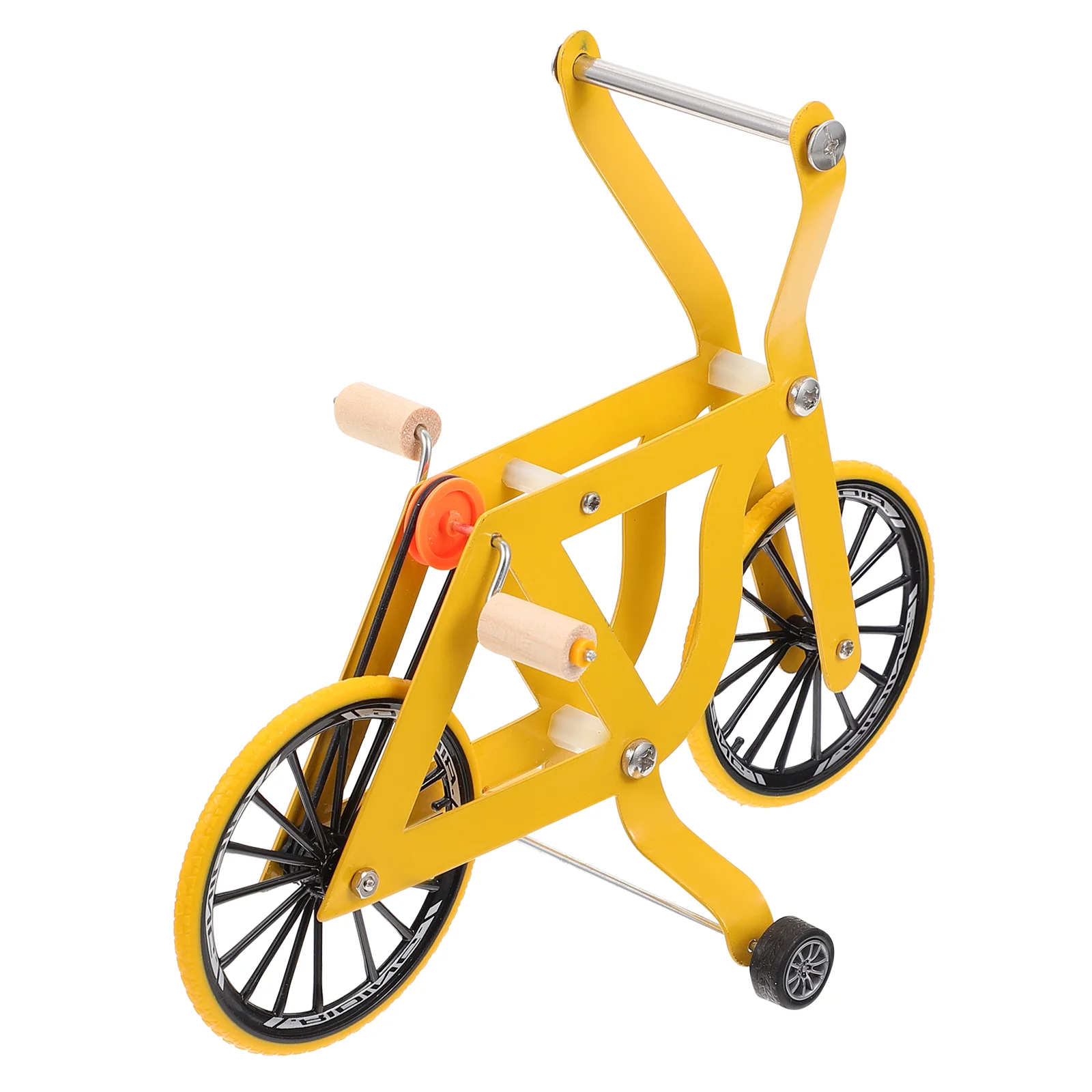 

Parrot Funny Bike Birds Educational Toy Plastic Training Riding Toys Props Pet Playthings Cage