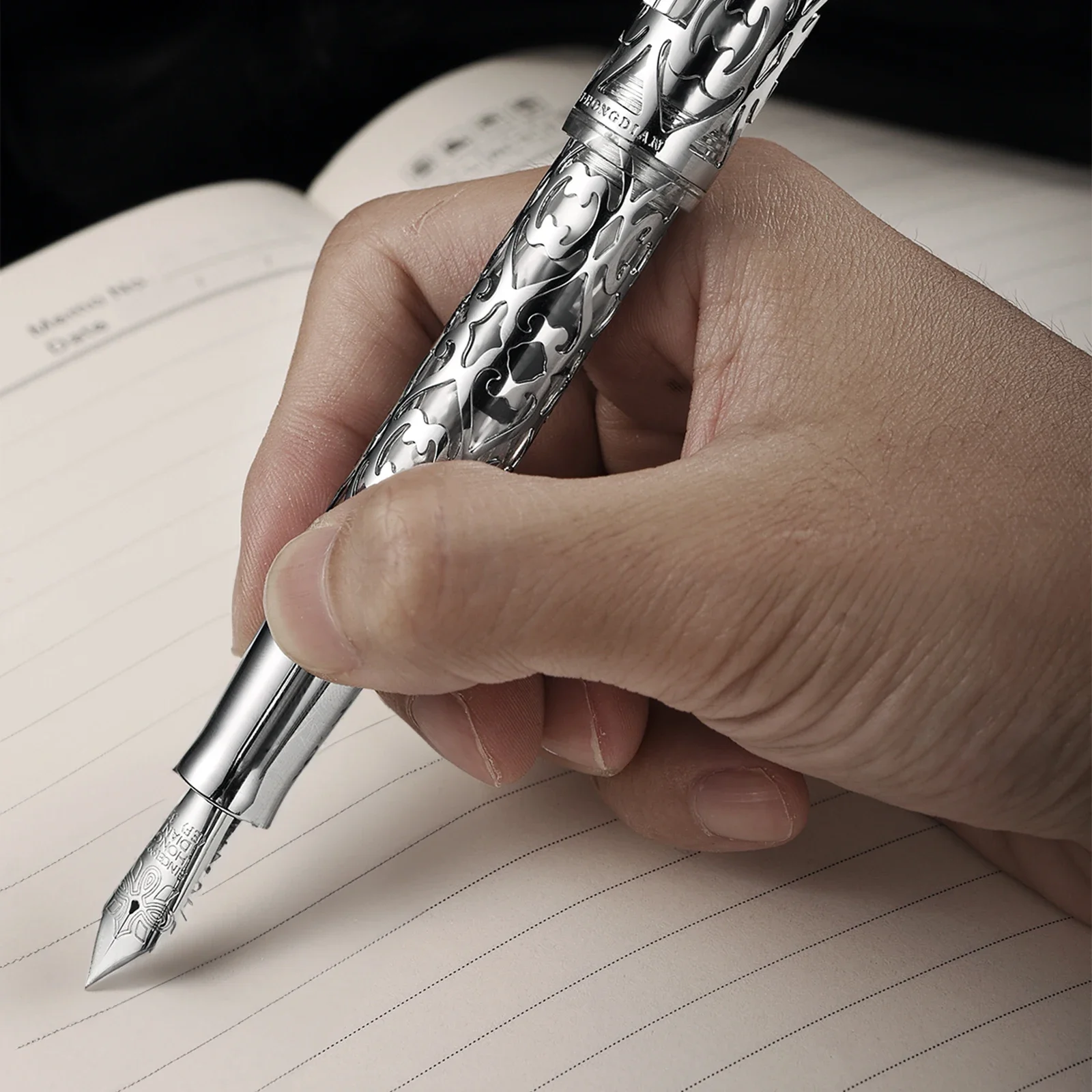 قلم حبر من الراتينج هونغديان D1 ، قلم حبر كتابة مج...